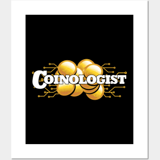 Numismatics Coinologist Coin Collecting Hobby Posters and Art